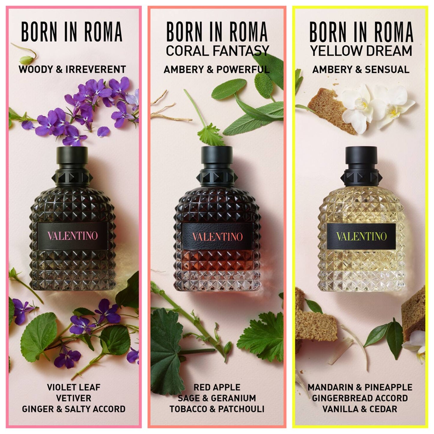 Valentino Uomo Born In Roma for Men EDT Spray