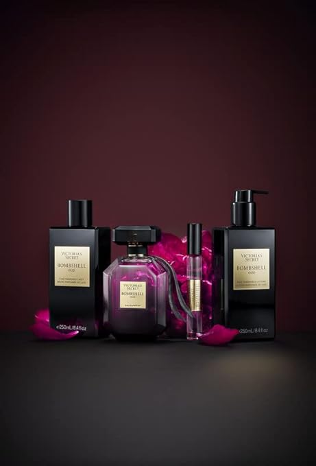 Victoria's Secret Bombshell Oud Eau de Parfum, Notes of Spice, Pink Saffron & Peony, Perfumes for Women