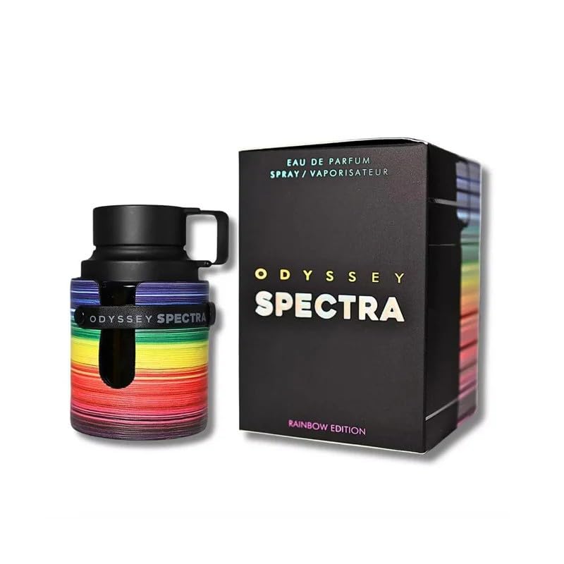 Armaf Odyssey Spectra Rainbow Edition for Unisex Eau De Parfum Spray, 3.4 Ounce