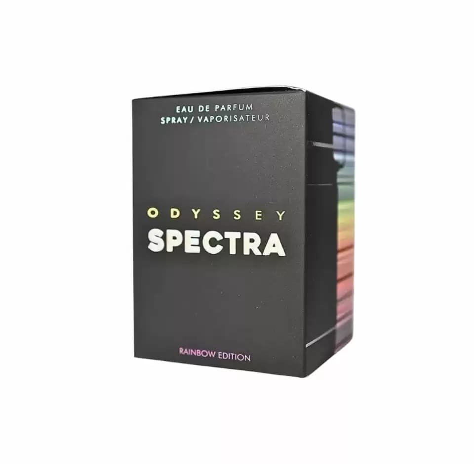 Armaf Odyssey Spectra Rainbow Edition for Unisex Eau De Parfum Spray, 3.4 Ounce