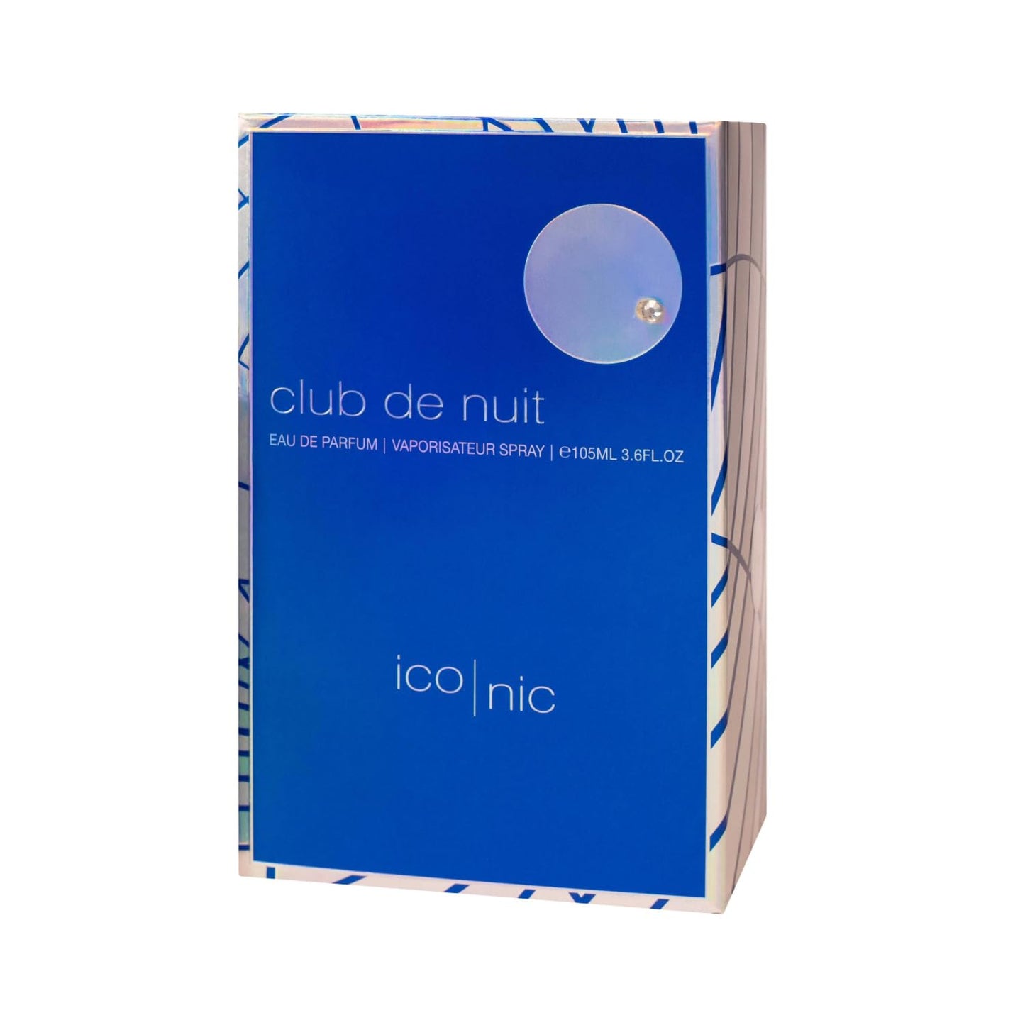 Armaf Club de Nuit Blue Iconic for Men Eau de Parfum Spray, 3.6 Ounce