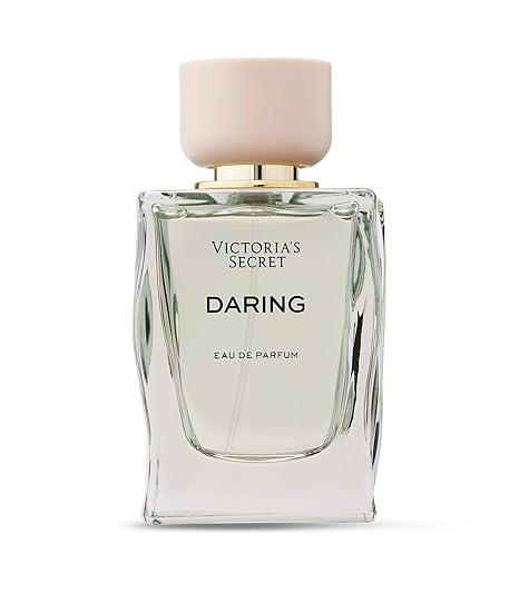Victoria's Secret Daring Eau de Parfum, Notes of Bright Bergamot, Warm Oakmoss and Bold Amber, Perfumes for Women (3.4 oz)