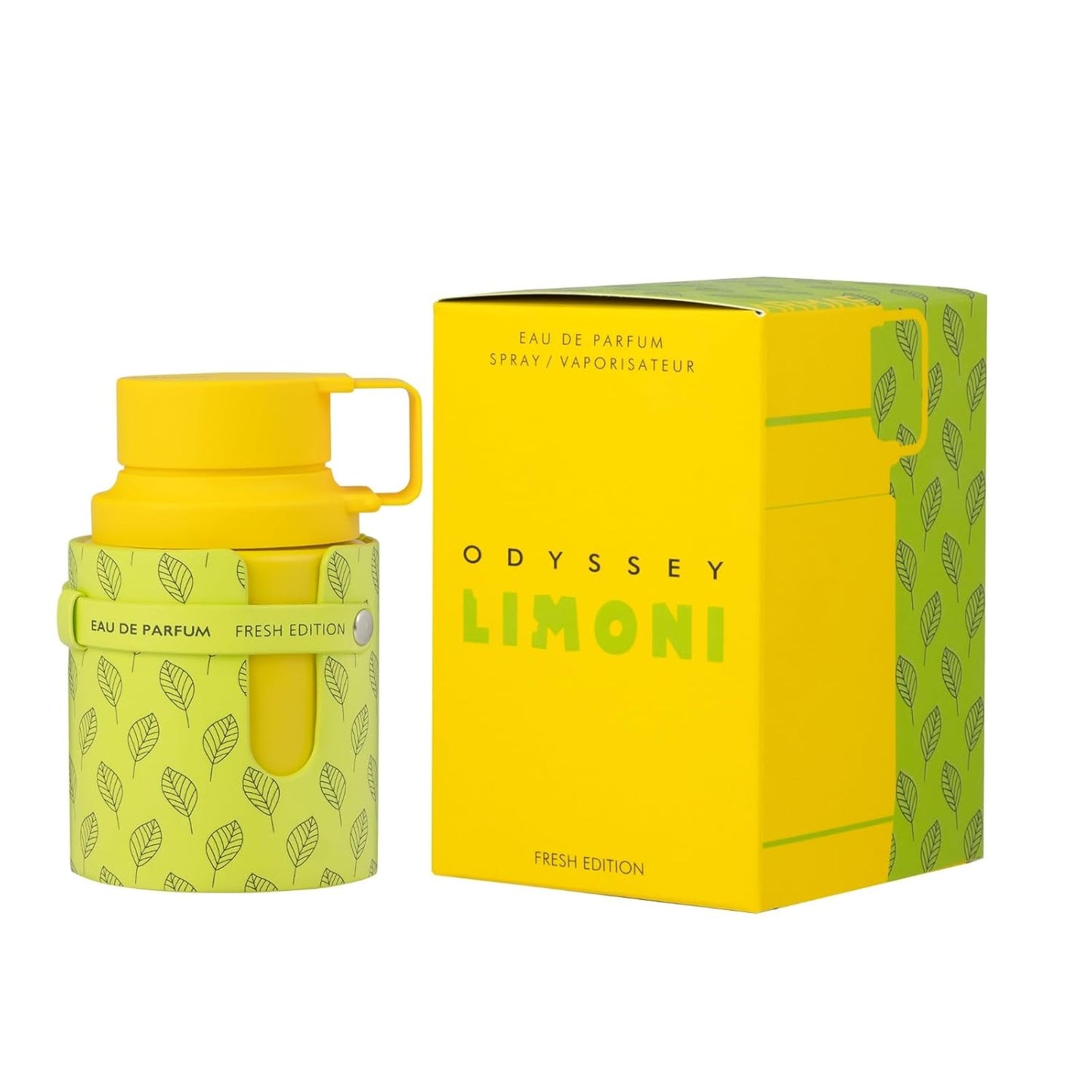 Armaf Odyssey Limoni Fresh for Unisex Eau De Parfum Spray, 3.4 Ounce