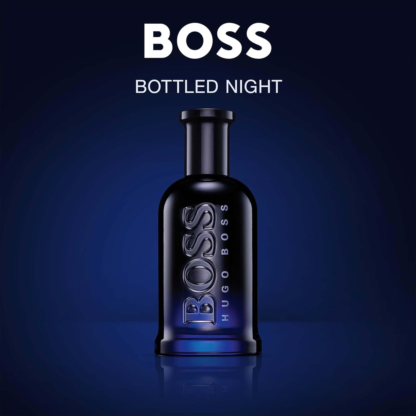 Hugo Boss Bottled Night Eau de Toilette – Woody Men's Cologne – With Notes of Birch Leaf, Cardamom, Louro Amarelo Wood & Musk – Luxury Perfumes for Men – Long Lasting Fragrance