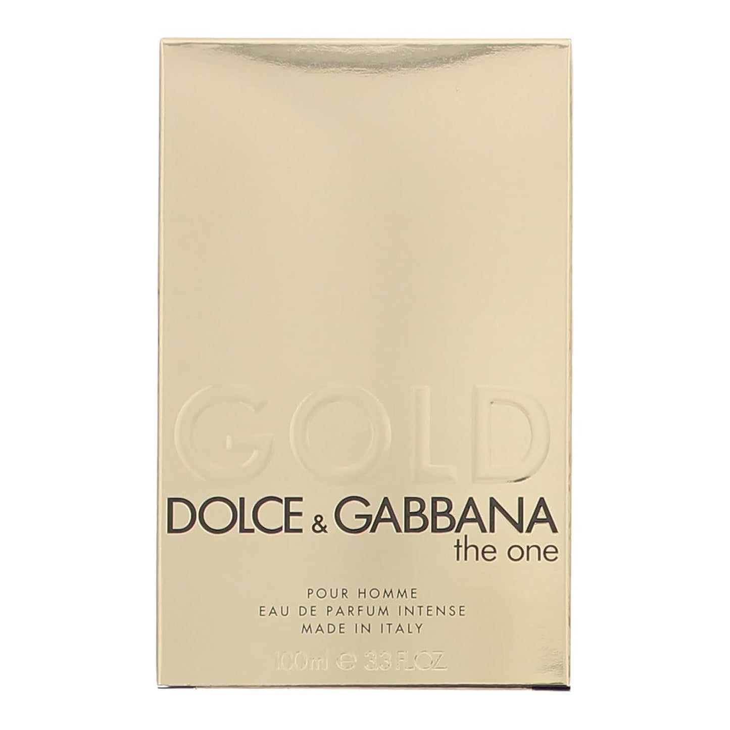 Dolce & Gabbana The One Gold for Men, Eau De Parfum Intense Spray - 100 ml / 3.3 fl.oz