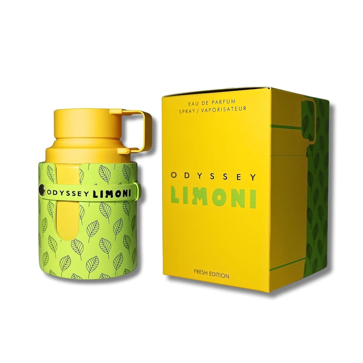 Armaf Odyssey Limoni Fresh for Unisex Eau De Parfum Spray, 3.4 Ounce