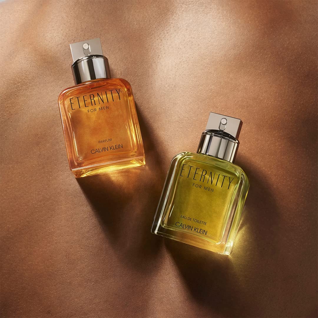 Calvin Klein Eternity Parfum – Fougère Men's Cologne – With Notes of Lavender, Rhum Extract & Vanilla Absolute – Long Lasting Fragrance