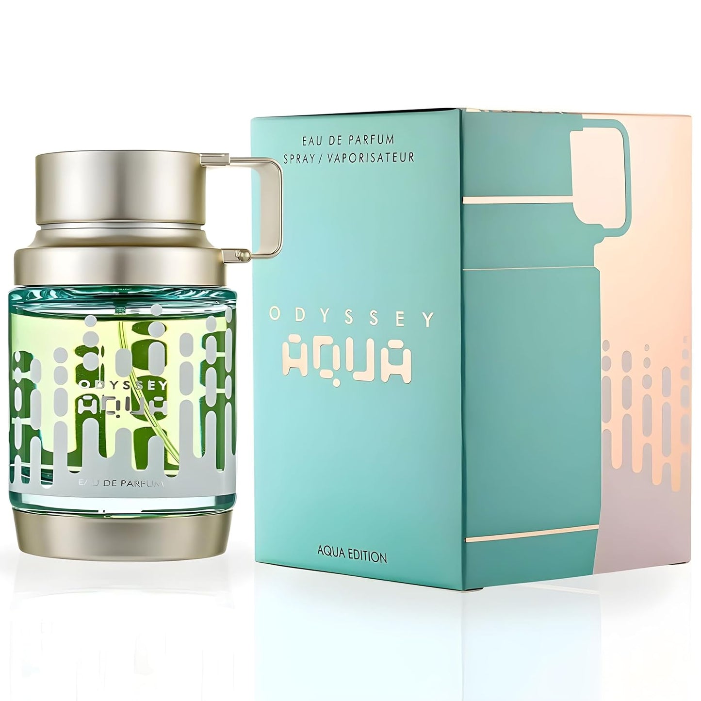 Armaf Odyssey Aqua Edition for Men Eau de Parfum Spray, 3.4 Ounce
