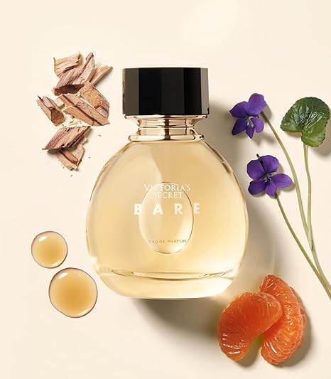 Victoria's Secret Bare Eau de Parfum, Notes of Australian Sandalwood, Perfumes for Women