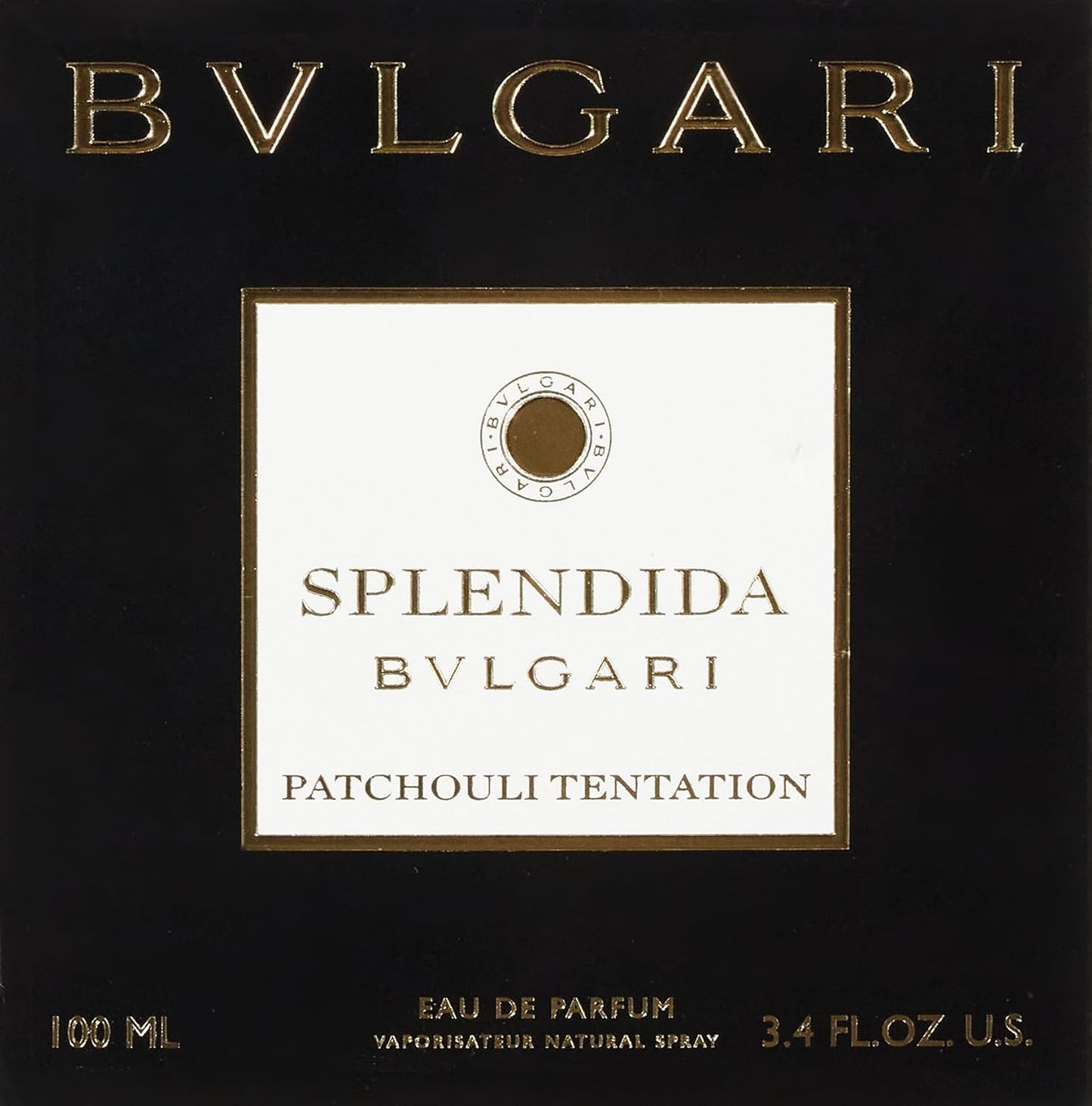 Bvlgari Splendida Patchouli Tentation Eau De Parfum Spray 3.4 Oz