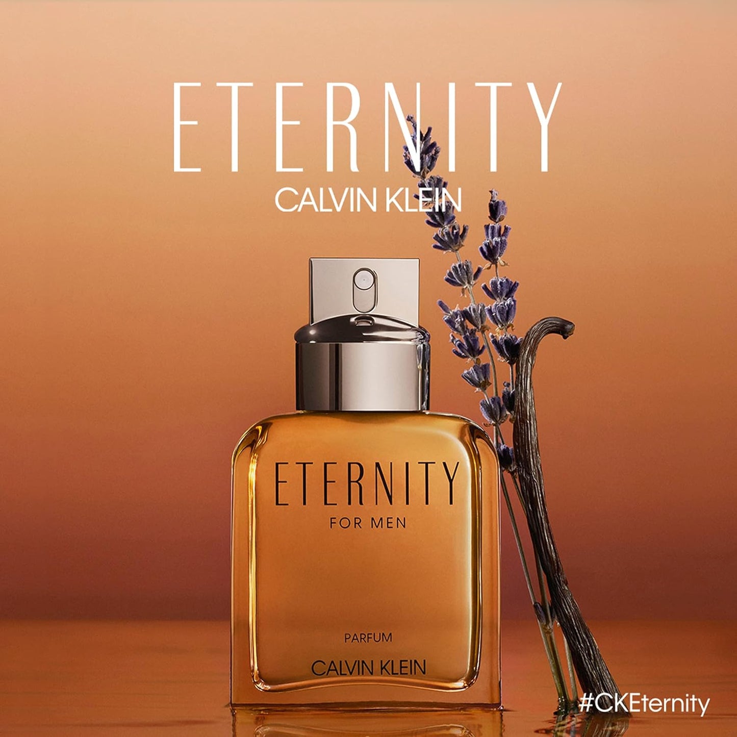 Calvin Klein Eternity Parfum – Fougère Men's Cologne – With Notes of Lavender, Rhum Extract & Vanilla Absolute – Long Lasting Fragrance