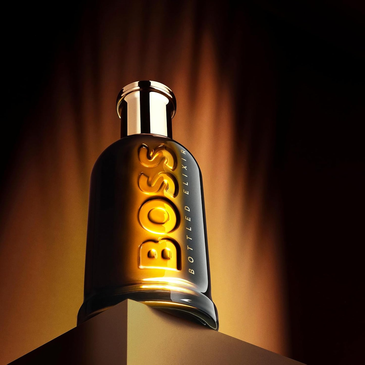 Hugo Boss Bottled Elixir Parfum – Woody Men's Cologne – With Notes of Incense, Vetiver & Cedarwood Essence – Long Lasting Fragrance
