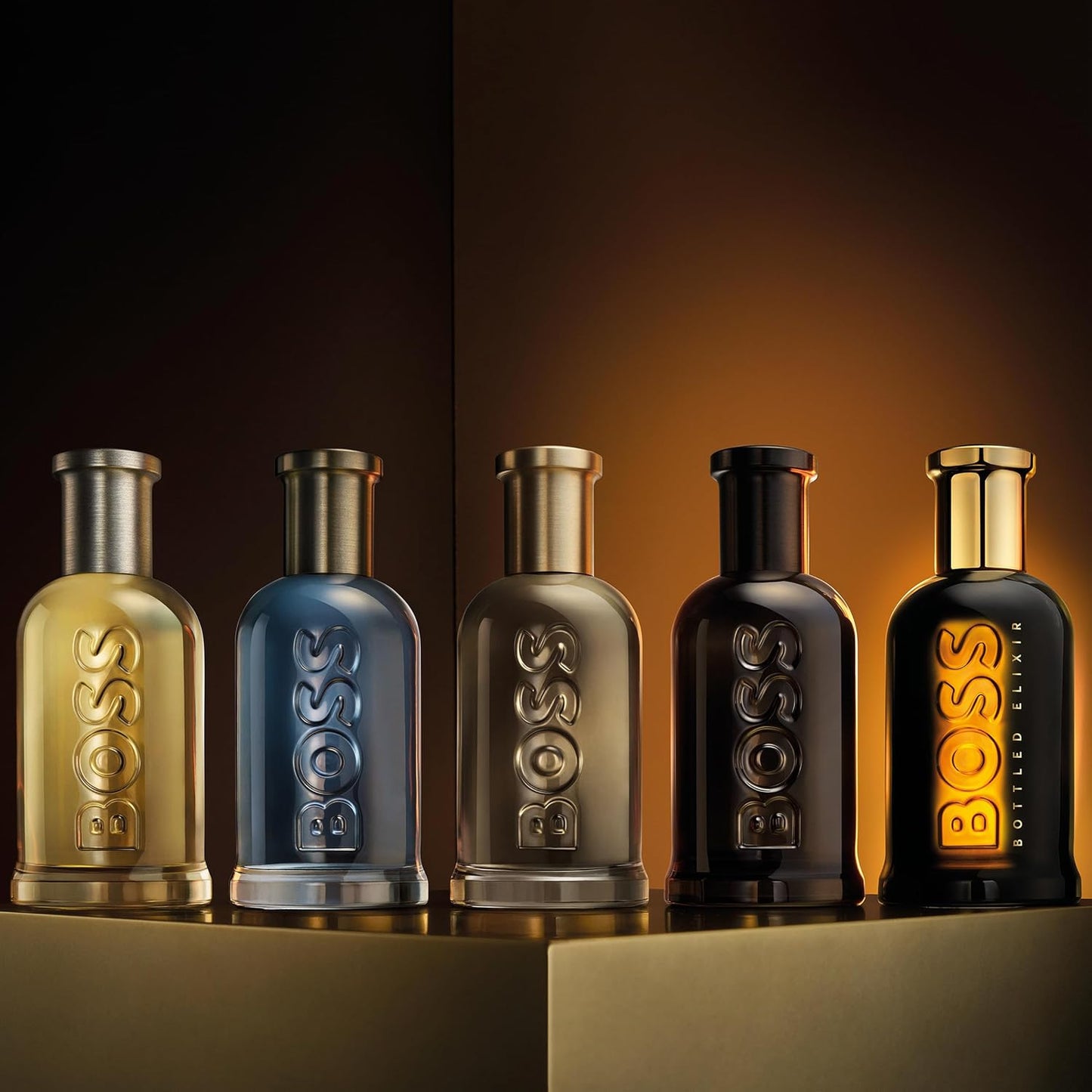 Hugo Boss Bottled Elixir Parfum – Woody Men's Cologne – With Notes of Incense, Vetiver & Cedarwood Essence – Long Lasting Fragrance