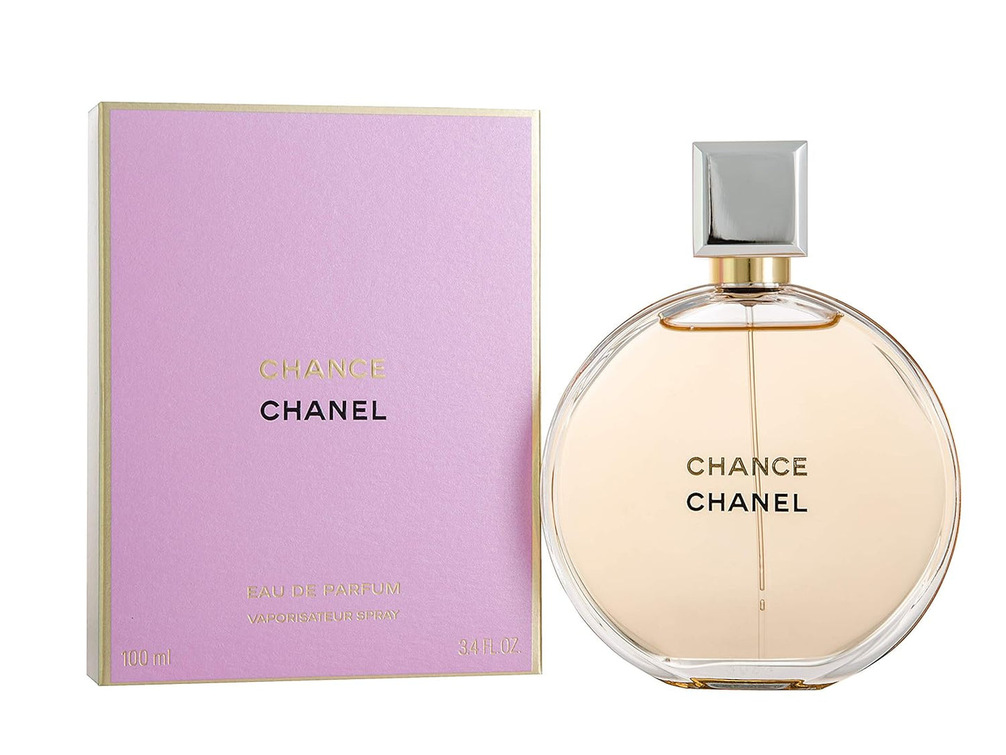 CHANEL Chance for Women, Eau De Parfum Spray, 3.4 Ounce