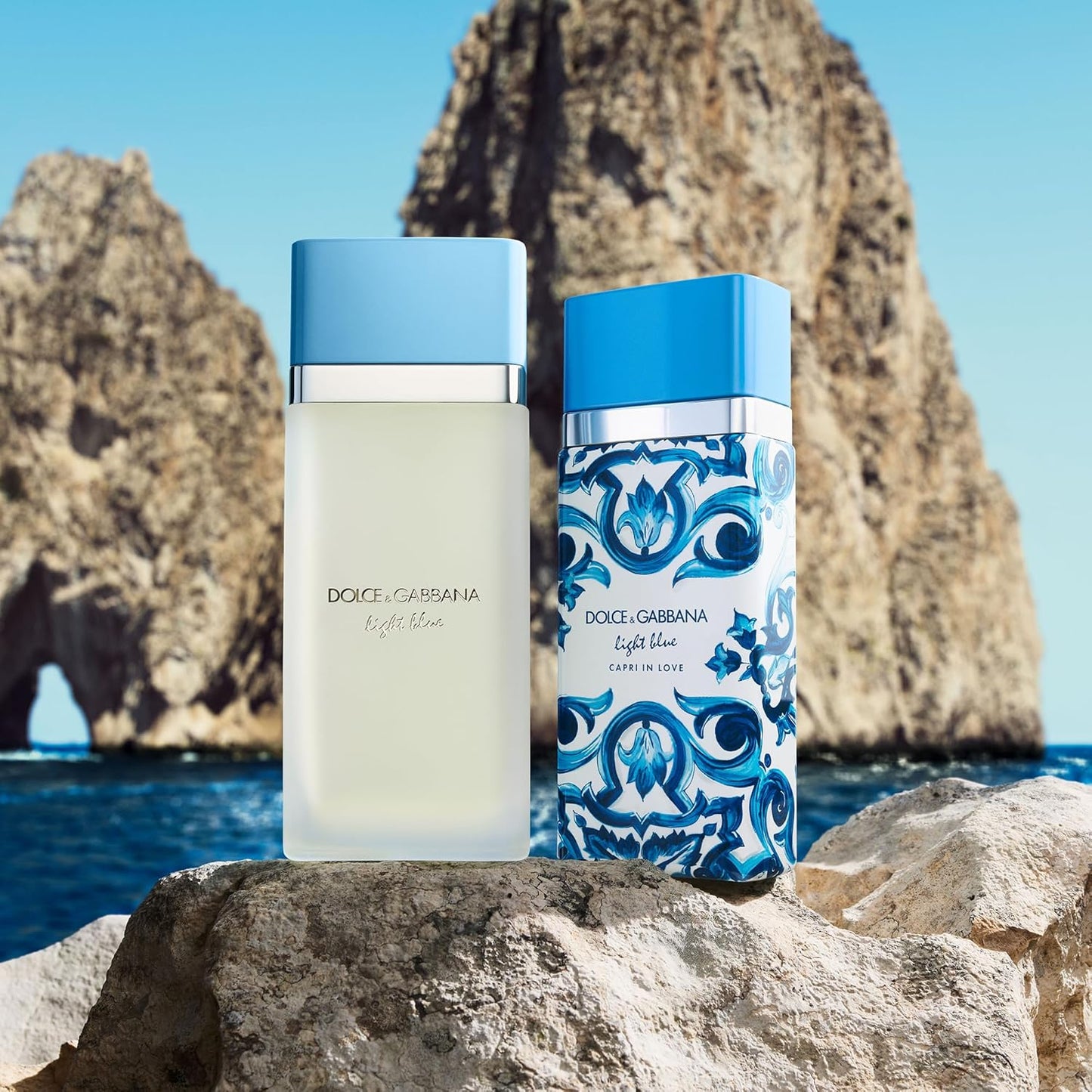 Dolce&Gabbana New Light Blue, Capri Love, Eau De Toilette Spray, For Women - 100 ml / 3.3. fl.oz