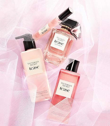 Victoria's Secret Tease Eau de Parfum, Notes of White Gardenia, Anjou Pear & Black Vanilla, Perfumes for Women 100ML