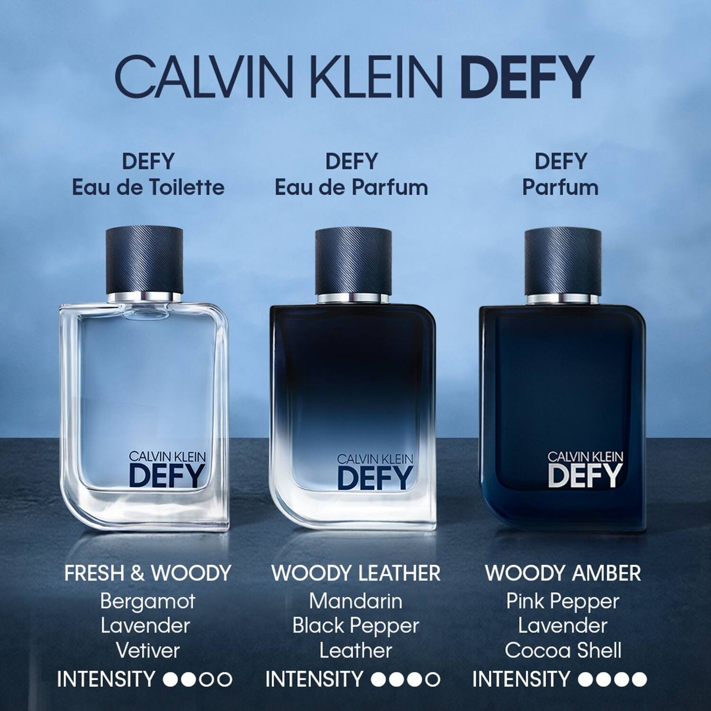 Calvin Klein Defy Eau De Parfum For Men - EDP For Him Male Perfume (100 ml)