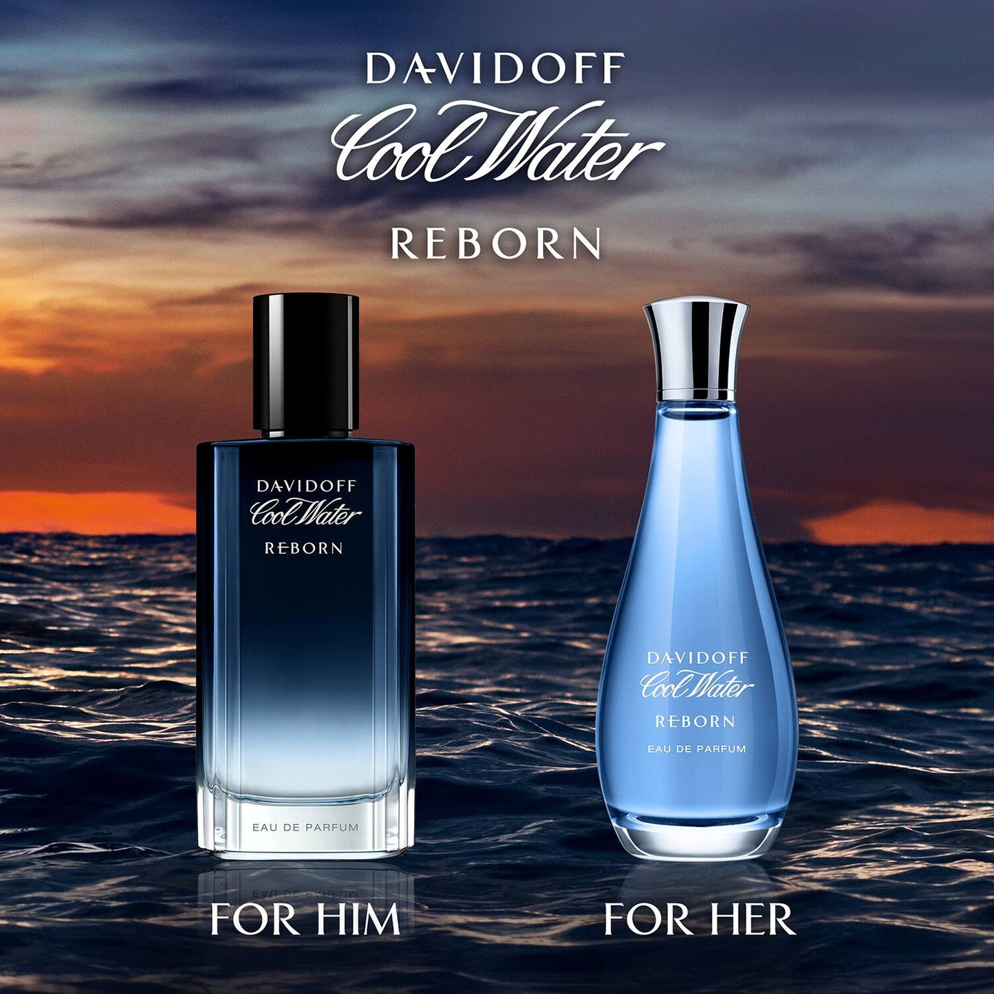 DAVIDOFF Cool Water Reborn Eau De Parfum For Men (100ml)