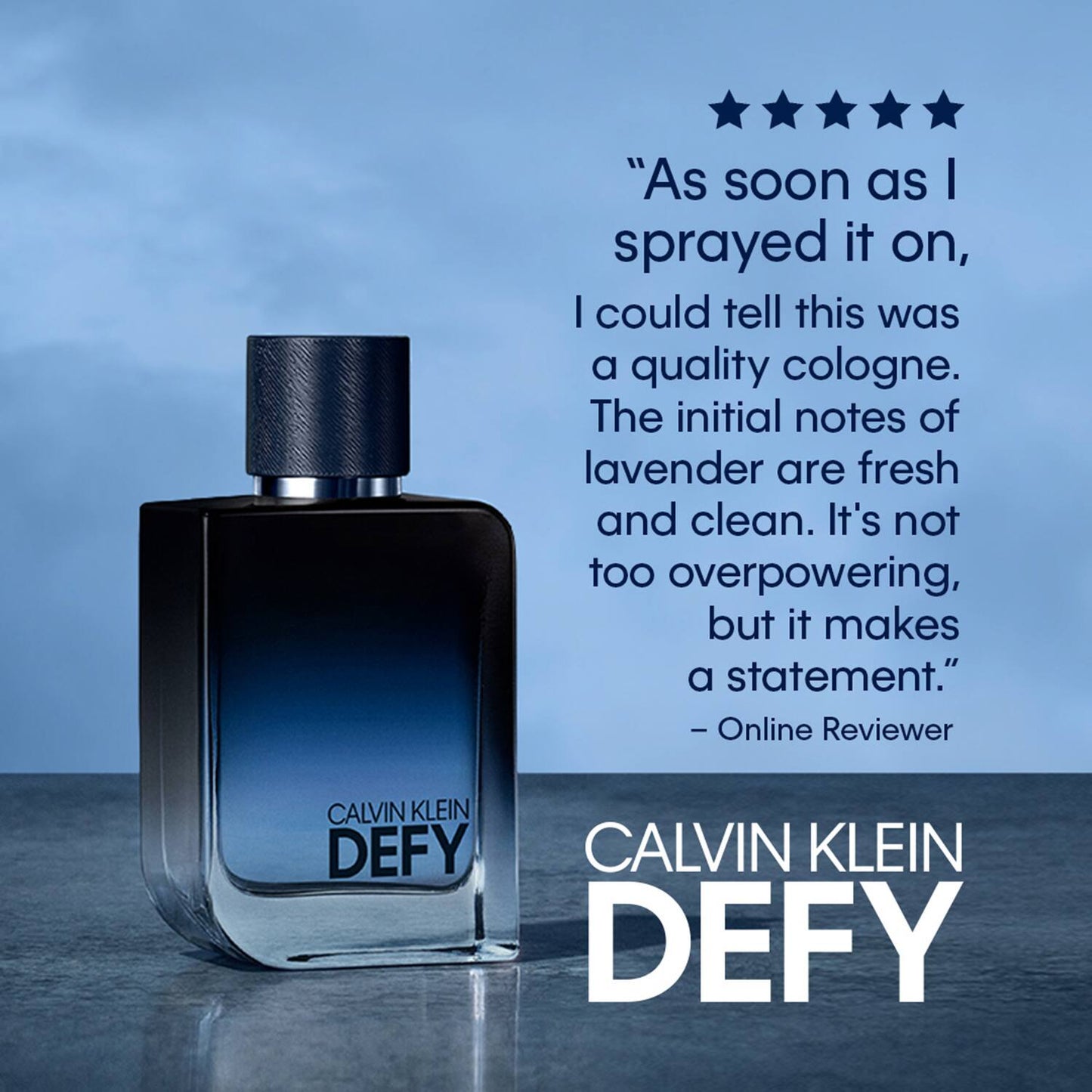 Calvin Klein Defy Eau De Parfum For Men - EDP For Him Male Perfume (100 ml)