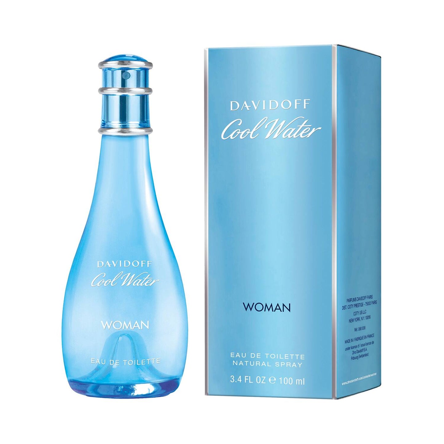 DAVIDOFF Cool Water Woman Eau De Toilette Spray (100ml)