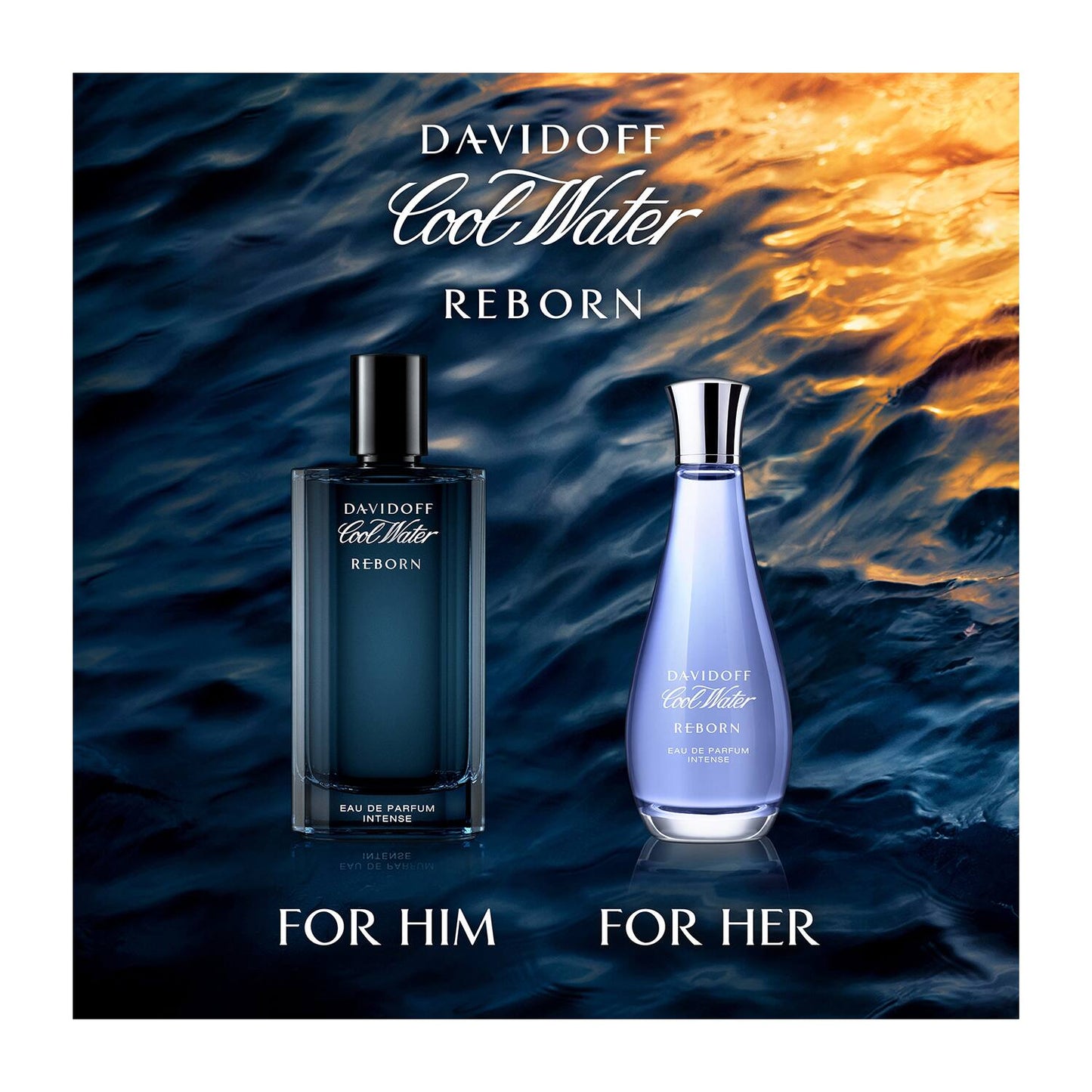 DAVIDOFF Cool Water Reborn Eau de Parfum Intense for Women (100 ml)