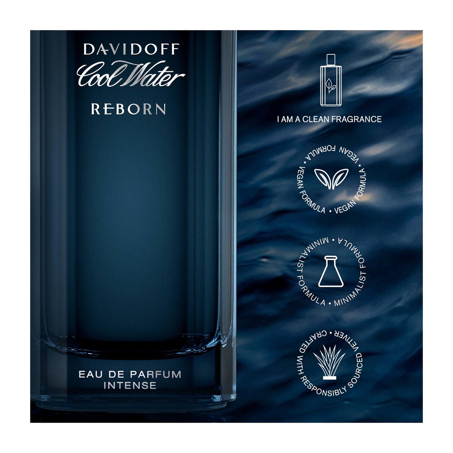 DAVIDOFF Cool Water Reborn Eau de Parfum Intense for Men (100 ml)