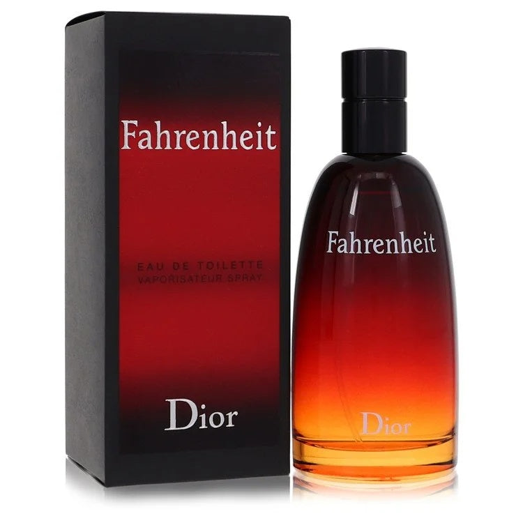 Fahrenheit By Christian Dior For Men. Eau De Toilette Spray Red, 3.4 Oz.