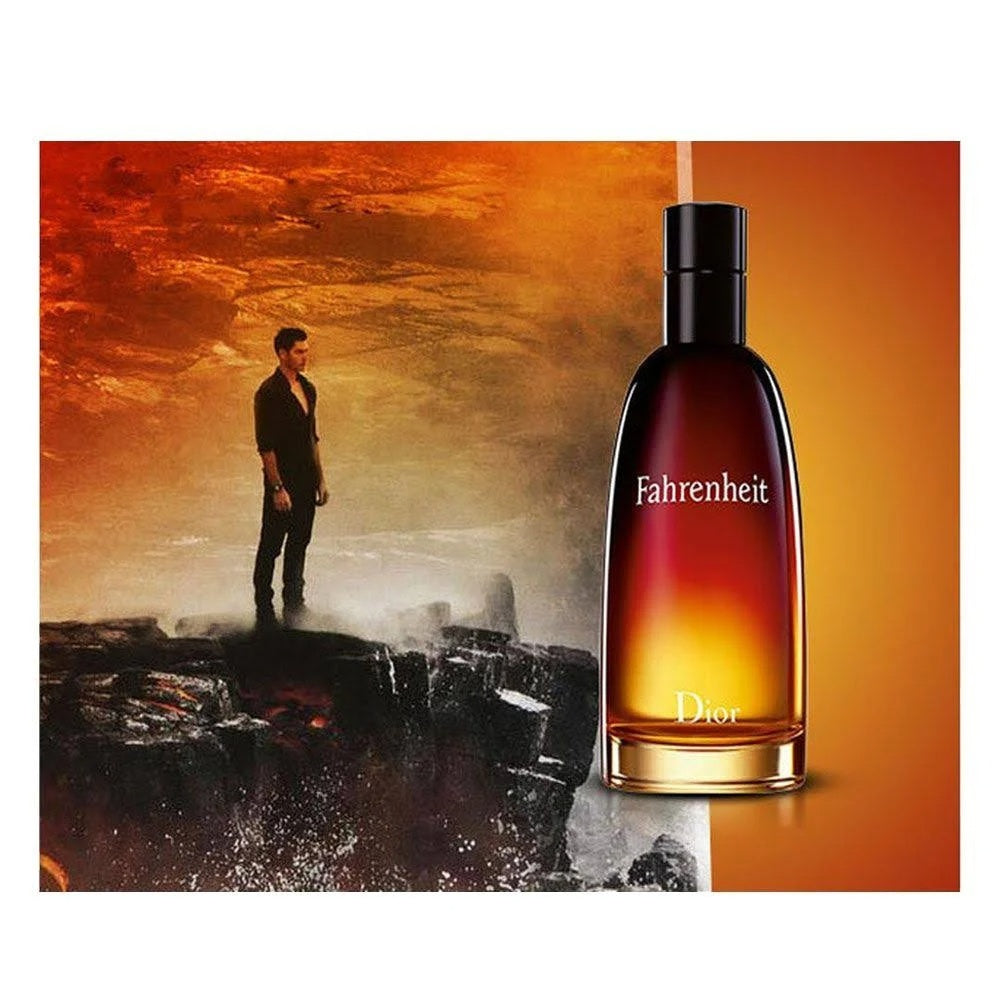 Fahrenheit By Christian Dior For Men. Eau De Toilette Spray Red, 3.4 Oz.