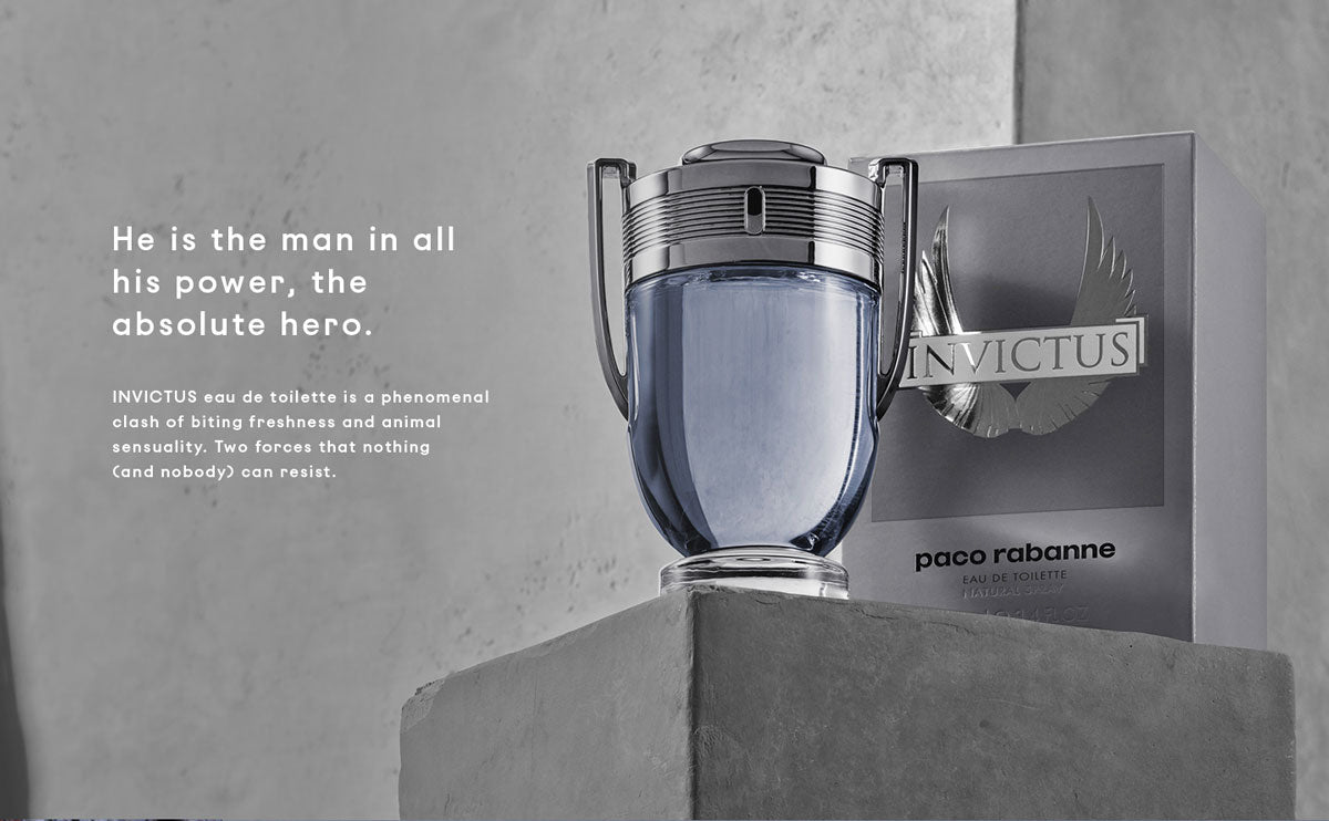 Paco Rabanne Invictus by Paco Rabanne for Men Eau De Toilette