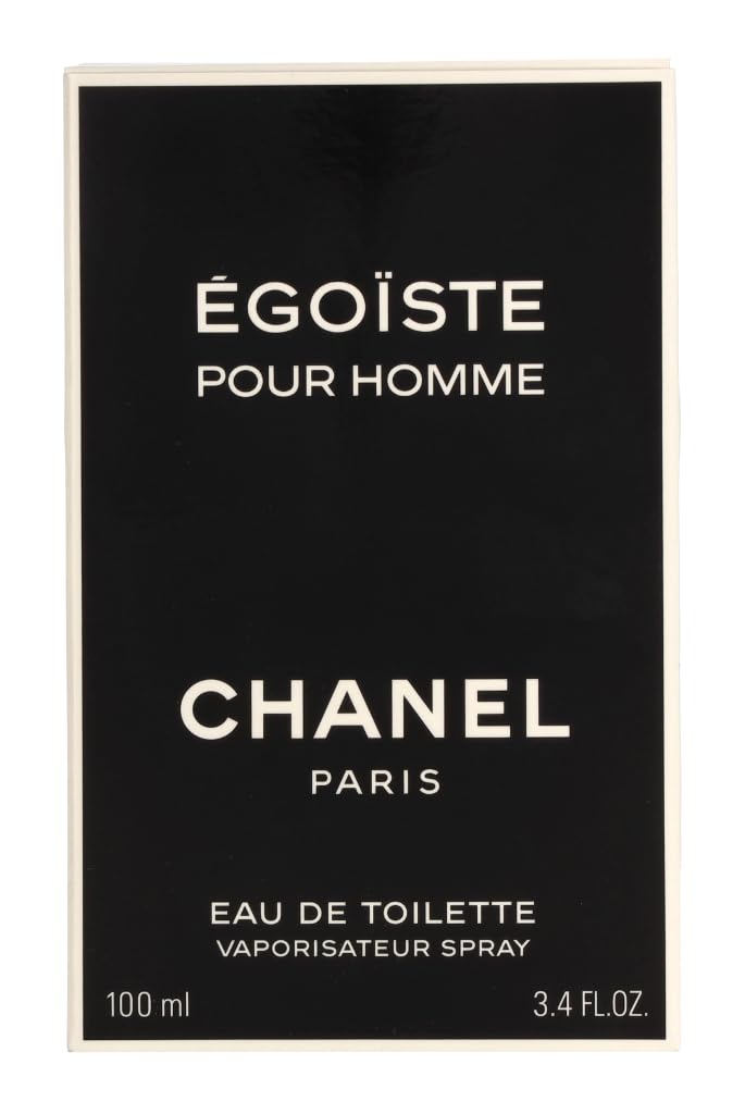 Egoiste by Chanel for Men, Eau De Toilette Spray, 3.4 Ounce