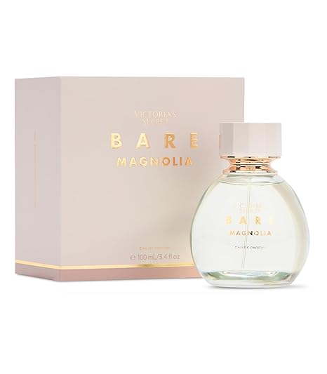 Victoria's Secret Bare Magnolia Eau de Parfum, Notes of Orange Flower, Wood & Vanilla Musk, Perfumes for Women (3.4 oz)