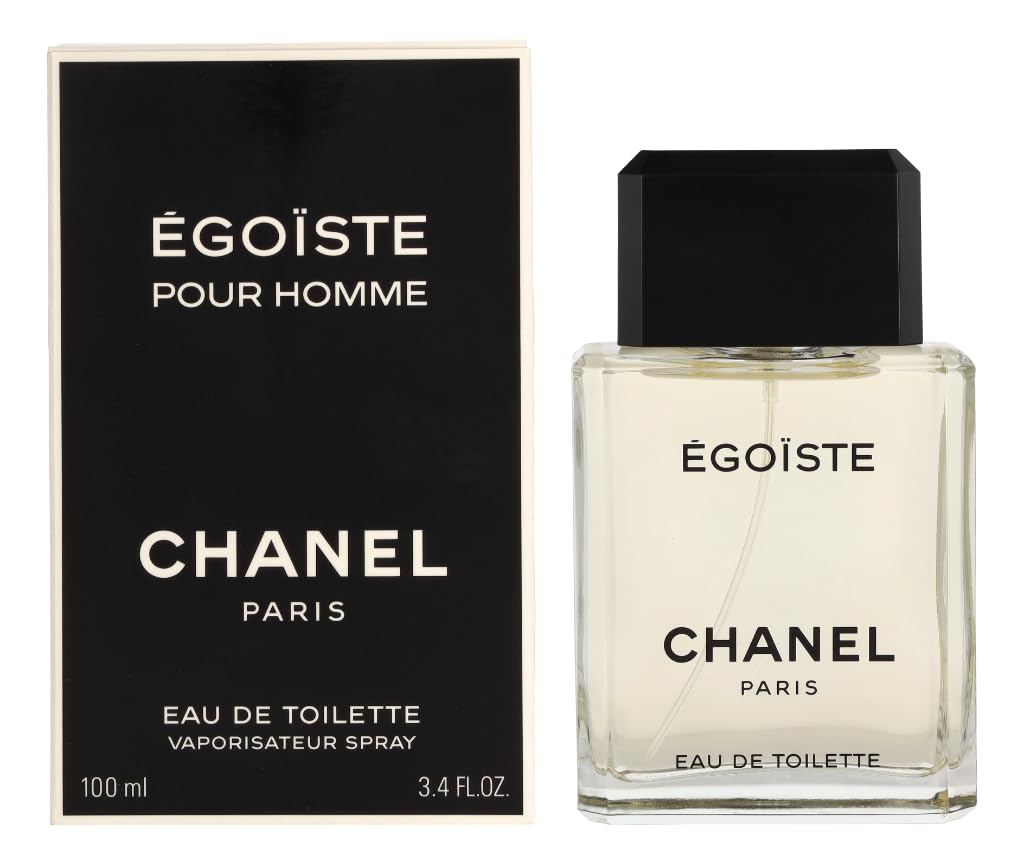 Egoiste by Chanel for Men, Eau De Toilette Spray, 3.4 Ounce