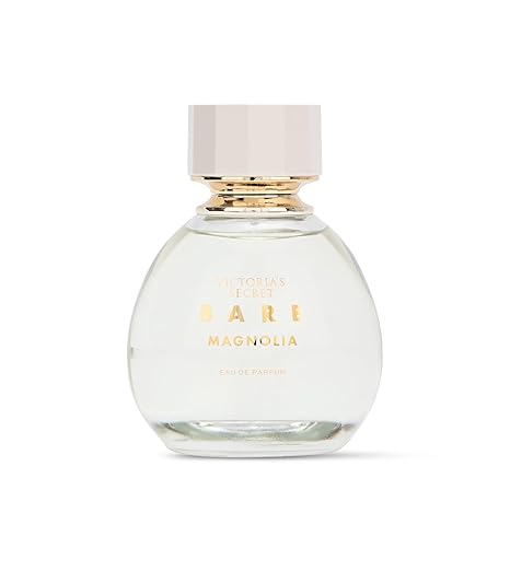 Victoria's Secret Bare Magnolia Eau de Parfum, Notes of Orange Flower, Wood & Vanilla Musk, Perfumes for Women (3.4 oz)
