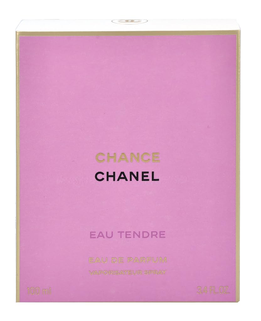CHANEL Chance Eau Tendre for Women Eau De Parfum Spray 3.4 Ounces