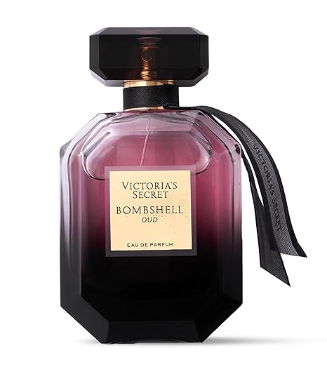 Victoria's Secret Bombshell Oud Eau de Parfum, Notes of Spice, Pink Saffron & Peony, Perfumes for Women