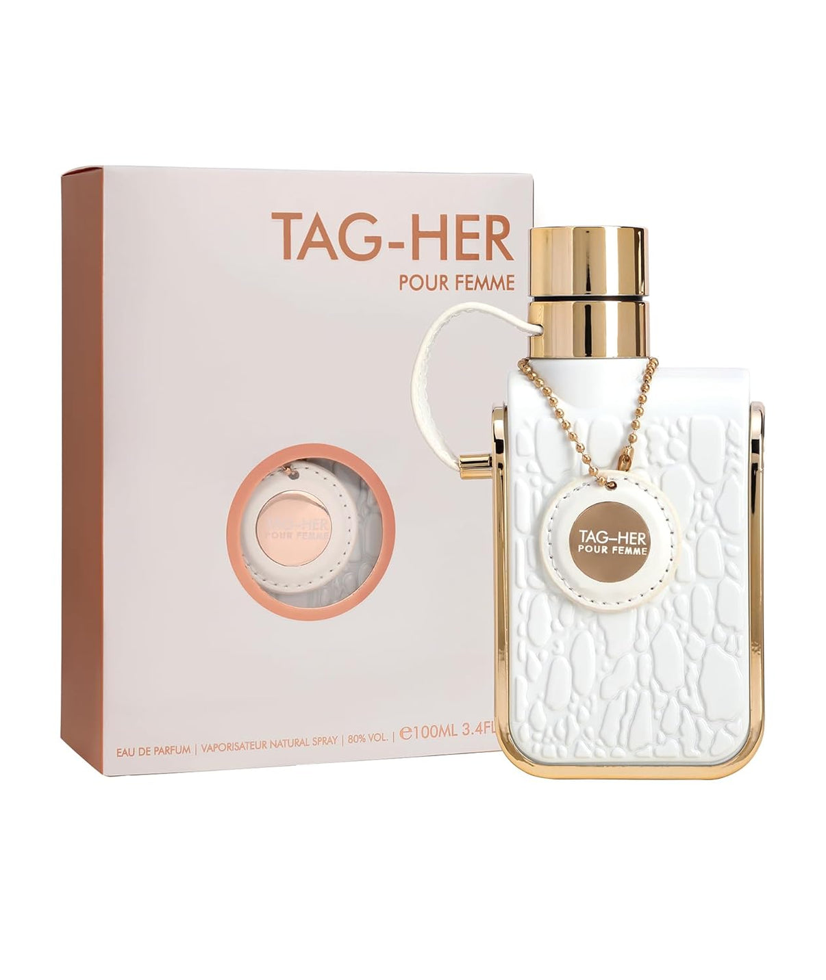 Armaf Tag Her for Women Eau de Parfum Spray, 3.4 Ounce