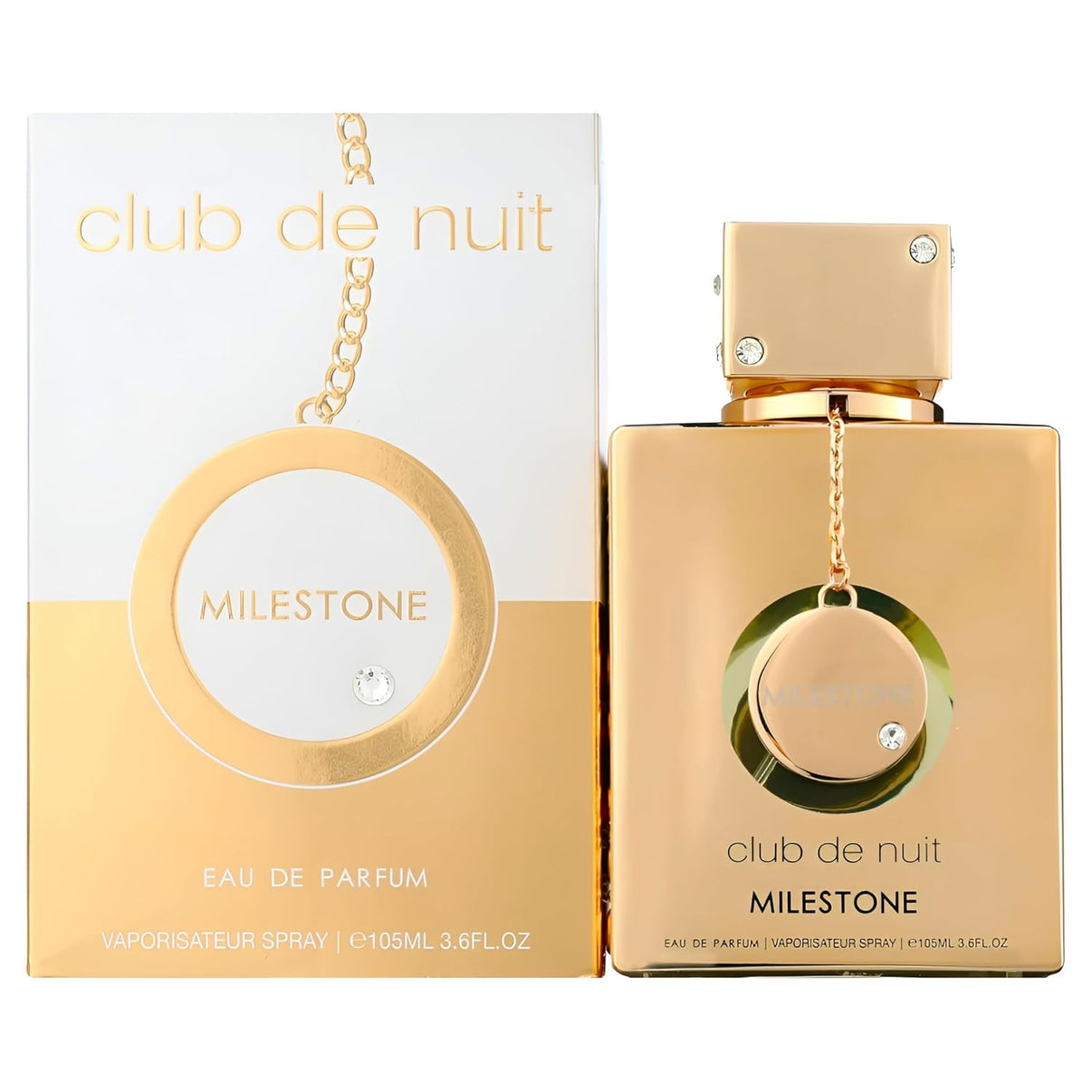 Armaf Club De Nuit Milestone for Unisex Eau de Parfum Spray, 3.6 Ounce