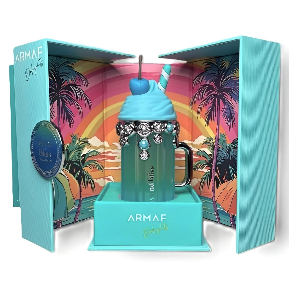 Armaf Island Bliss For Men Eau de Parfum Spray, 3.4 Ounce