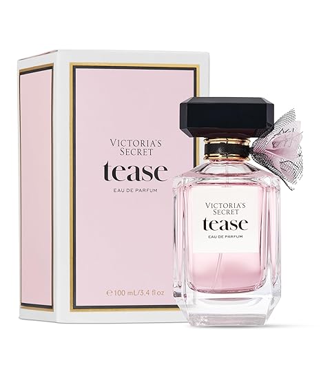 Victoria's Secret Tease Eau de Parfum, Notes of White Gardenia, Anjou Pear & Black Vanilla, Perfumes for Women 100ML