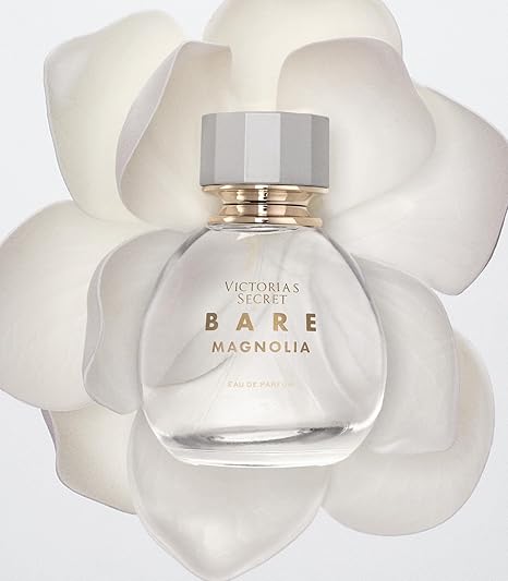 Victoria's Secret Bare Magnolia Eau de Parfum, Notes of Orange Flower, Wood & Vanilla Musk, Perfumes for Women (3.4 oz)