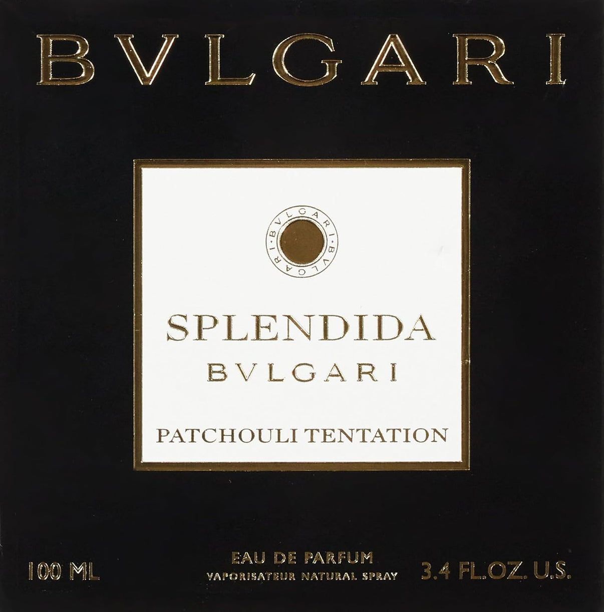 Bvlgari Splendida Patchouli Tentation Eau De Parfum Spray 3.4 Oz