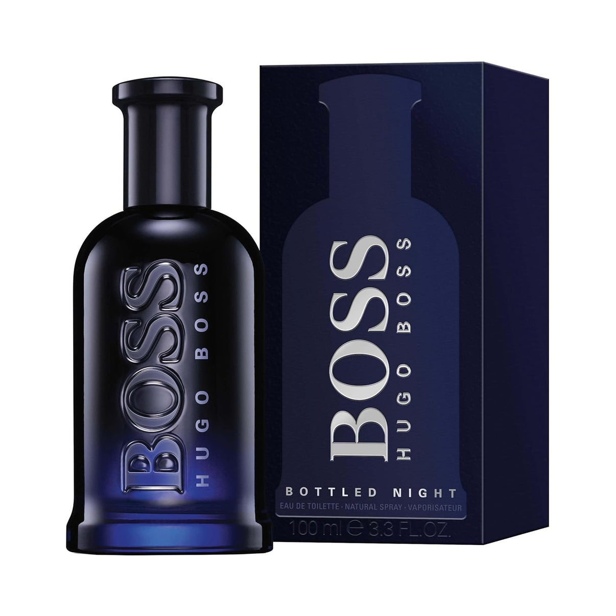 Hugo Boss Bottled Night Eau de Toilette – Woody Men's Cologne – With Notes of Birch Leaf, Cardamom, Louro Amarelo Wood & Musk – Luxury Perfumes for Men – Long Lasting Fragrance