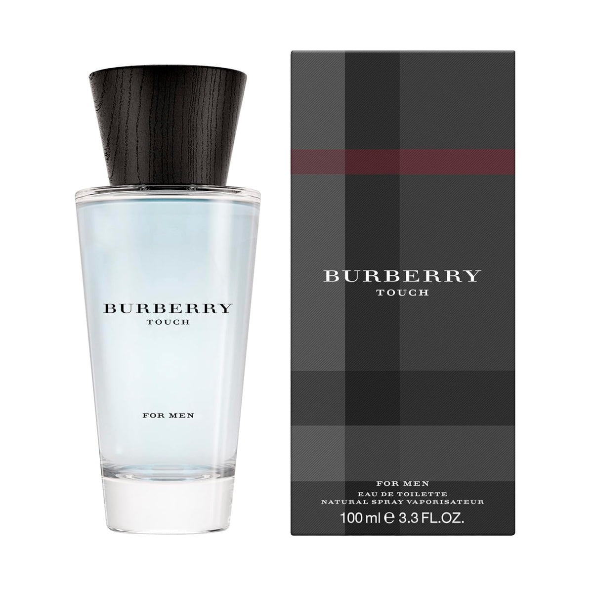 BURBERRY Touch Eau de Toilette – Fresh Aromatic Cologne – With Notes of Mandarin Tree, Musk, Cedarwood & Vetiver – Long Lasting Fragrance for Everyday Wear – Luxury Perfume for Men