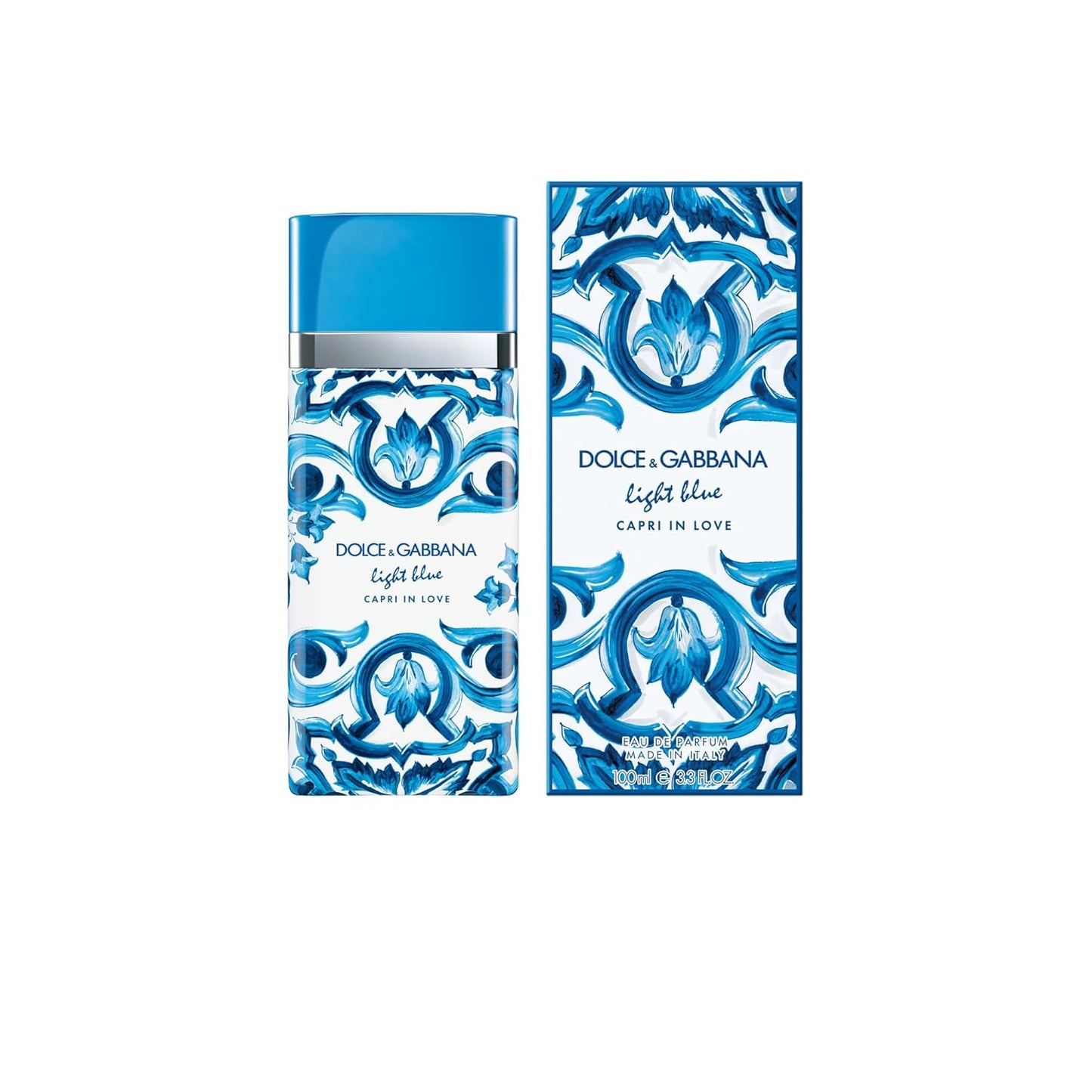 Dolce&Gabbana New Light Blue, Capri Love, Eau De Toilette Spray, For Women - 100 ml / 3.3. fl.oz