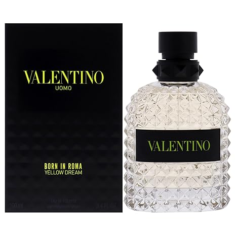 Valentino Uomo Born In Roma Yellow Dream for Men - 3.4 oz EDT Spray