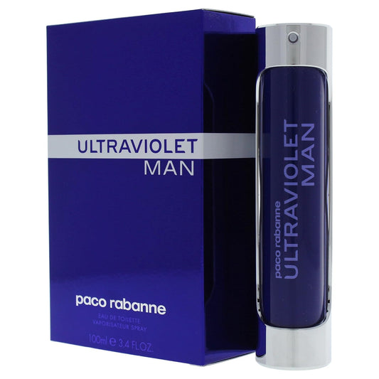 Paco Rabanne Ultraviolet By Paco Rabanne For Men. Eau De Toilette Spray 3.4 Ounces