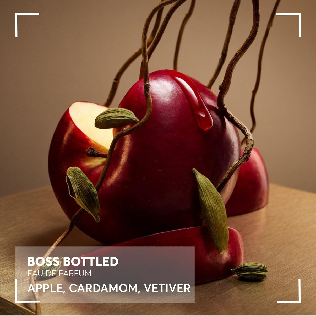 Hugo Boss Bottled Eau de Parfum – Woody Men's Cologne – With Notes of Apple, Cardamom & Vetiver – Long Lasting Fragrance