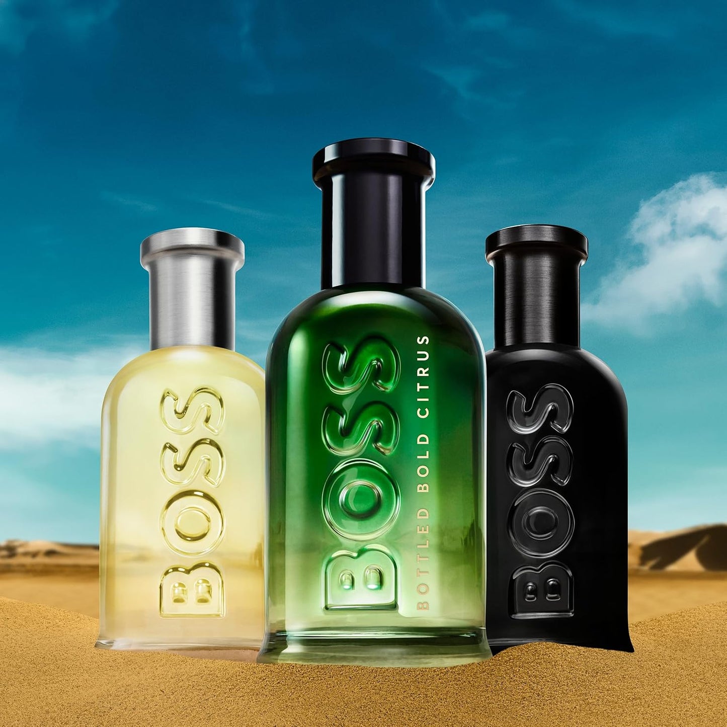 Hugo Boss Bottled Bold Citrus Eau de Parfum – Citrus Men's Cologne – With Notes of Lemon Primofiore, Elemi Extract & Patchouli Essence – Long Lasting Fragrance