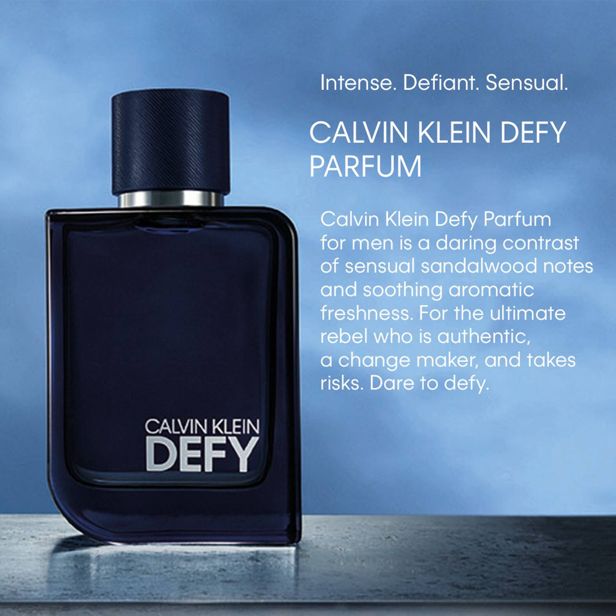 Calvin Klein Defy Parfum For Men - For Him Male Perfume (100 ml)