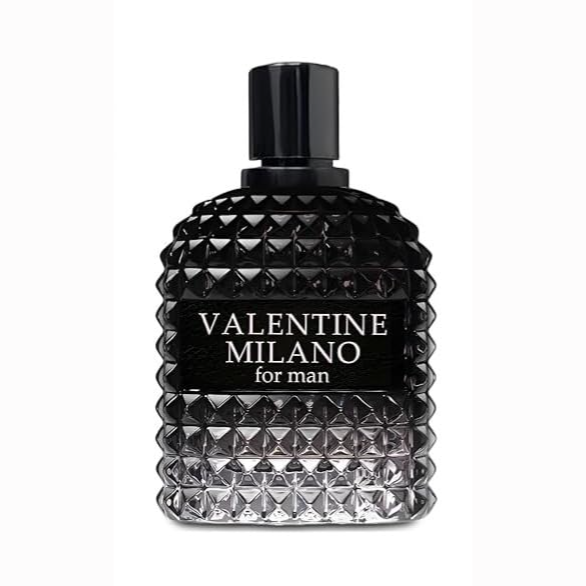 Fragrance for Men VALENTINE MILANO Eau de Parfum Natural Spray Men Cologne Masculine Scent 3.4 Fl Oz/100ML